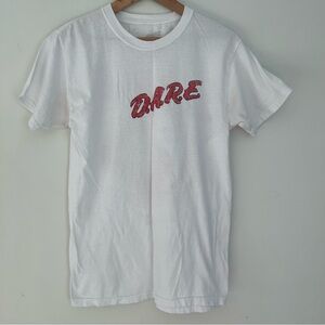 D.A.RE. Vintage Short Sleeve T-Shirt Lion Design Size Small